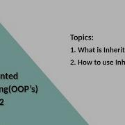 Object Oriented Programming In PHP Part2 Inheritance