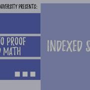 An Intro To Proof Based Math Indexed Sets