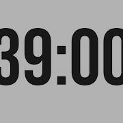 39 MINUTE TIMER COUNTDOWN TIMER MINIMAL
