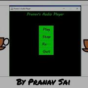Audio Player In Java With Code