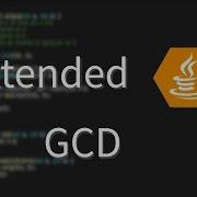 Extended GCD Java Maths 12