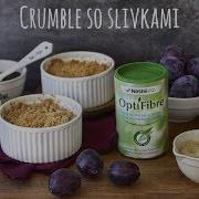 Slivkový Crumble S Rozpustnou Vlákninou OptiFibre