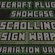 Minecraft Bukkit Plugin Scrolling Sign Warp Multiple Warps On One Sign Teleport