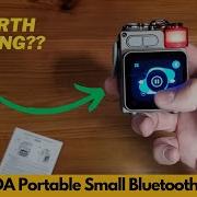 DUPENGDA Portable Small Bluetooth Speaker With Touch Screen HD Sound LED Lights Worth Buying