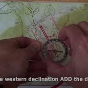 Wilderness Navigation Skills Orientating A Map With A Compass