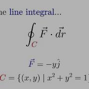 Line Integral Over A Closed Curve