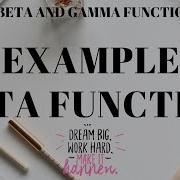 Example Of Beta Function Beta Function Questions