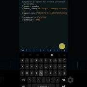 Random Password Generator In Python Unhackable Password Python For Beginners Python Shorts