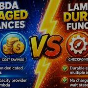 Lambda Managed Instances против Lambda Durable Functions