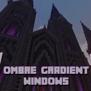 MINECRAFT OMBRE GRADIENT WINDOWS WITH TINTED GLASS NO MODS NEEDED IN DEPTH TUTORIAL