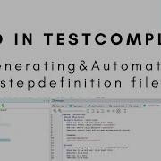 BDD In TestComplete Generating And Automating StepDefinition Files