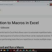 Recording Your First Macro Introduction To Macros In Excel