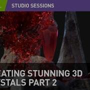 Creating Stunning 3D Crystals W Pablo Munoz Gomez Part 2 Baking Texturing