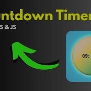 ASMR Program Countdown Timer In HTML CSS JS Programming No Talking