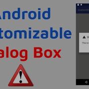 Android Custom Dialog Box Creating A Custom Dialog Box