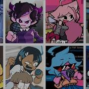 Knockout But Every Turn Different Characters Sing It FNF Knockout But Everyone Sings It