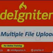 39 Multiple File Uploading In Codeigniter 4