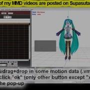 MMD Tutorial How To Mirror Reverse Motion Data The Whole File Or Just Parts
