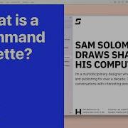 Designing Command Palettes