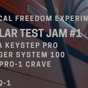 Modular Test Jam 1 Arturia KeyStep PRO Behringer System 100 Poly D PRO 1 RD 8 Crave Korg SQ 1
