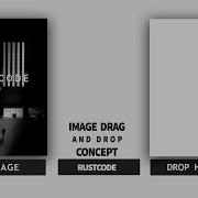 Image Drag And Drop Animation HTML CSS JavaScript