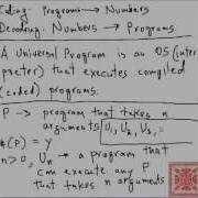 Theory Of Computation Universal Programs Part 01