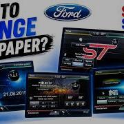 EASY Steps For Changing Ford Sync Wallpaper On Display Ford Mondeo Mk5 Galaxy S Max Edge