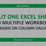 Split Data Into Multiple WORKBOOKS Based On Column Value