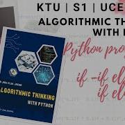 Условные операторы If Elif Else в Python UCEST105 Алгоритмическое мышление на Python