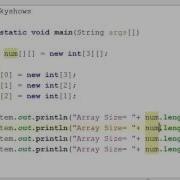 82 Jagged Array Length In Java Programming Hindi
