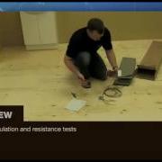 NUHEAT Floor Warming Mat System Installation Testing Step 2