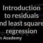 Introduction To Residuals And Least Squares Regression