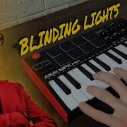 The Weeknd Blinding Lights AKAI MPK MINI MK3 COVER