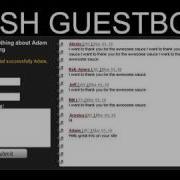 Flash Website Guestbook AS3 MySQL Tutorial And Free Editable Source Files