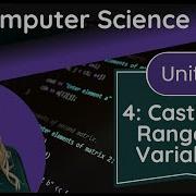 AP CSA Using Objects And Methods Casting And Range Of Variables