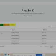 Angular 10 Datatables With Csv Excel And Print Buttons