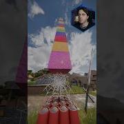 Реалистичный радужный TNT в Minecraft RTX