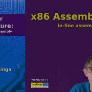 Computer Architecture X86 In Line Assembly In C