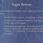 Android Development Course Chapter 23 Radio And Toggle Controls