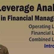 1 Leverage Analysis Introduction Financial Management FM For B Com M Com CA CS CMA