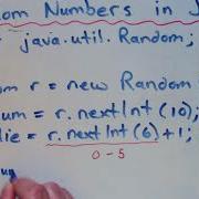 Java Random Numbers Lesson 1 Random Class