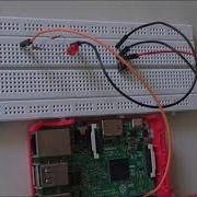 Button Acting As A Switch To LED Robotics Project Of Raspberry Pi