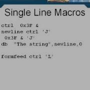 Assembly Language Training Part 6 1 Of 9 Macro Pre Processor Single Line Macros