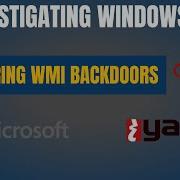 Investigating WMI Backdoors In Windows With Loki Yara Scanner TryHackMe Investigating Windows 2 0