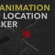 CSS Tutorial Map Location Marker Animation