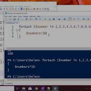 POWERSHELL LEARN ForEach LOOPS