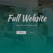 How To Make Website Using HTML CSS Create Complete Responsive Website Step By Step