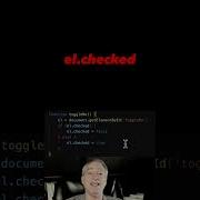 Toggle Input Checkbox In JavaScript Javascript Shorts