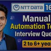 NTT DATA Automation Testing Interview Questions Answers Selenium Java Automationtesting Sdet
