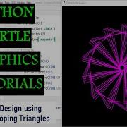 Draw Loop Triangles With Python Turtle Python Turtle Graphics Tutorial 15 Draw Designs In Python